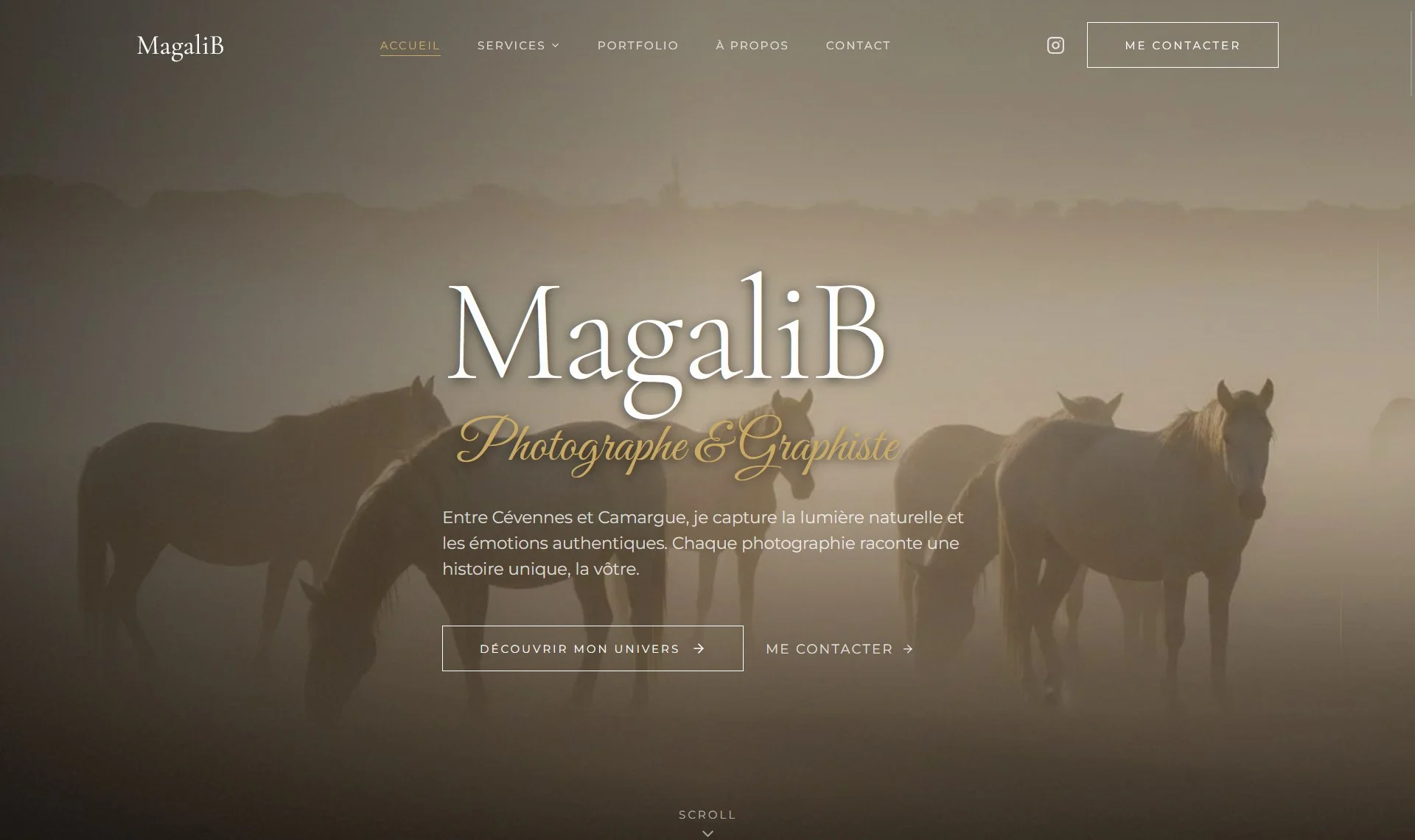 Magali B. — Portfolio photographe & graphiste